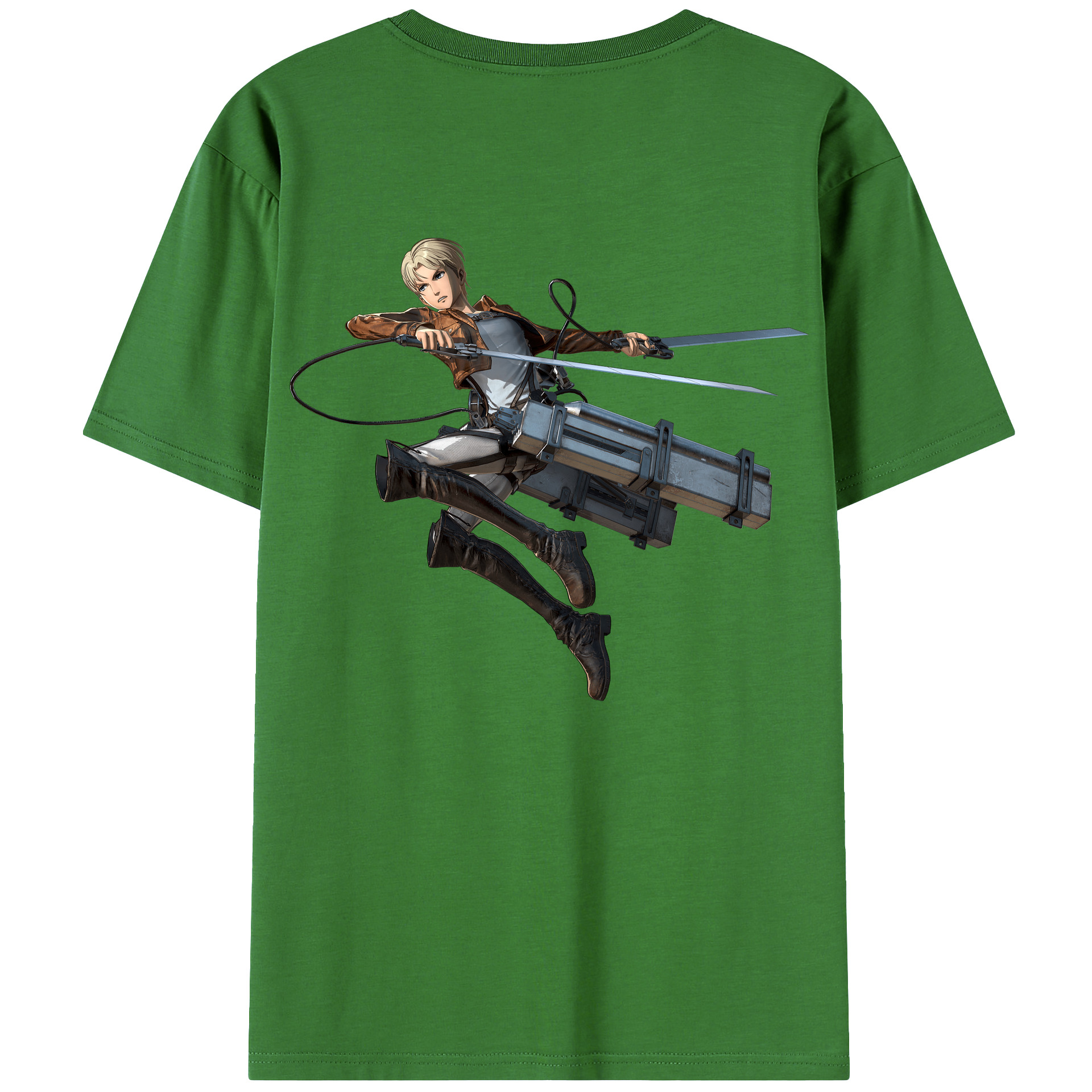 （画像用） 進撃の巨人 Attack on Titan レディース半袖Tシャツ(バックプリント)